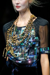 Details Giorgio Armani RTW Fall 2018