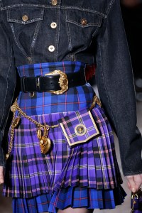 Details at Versace RTW Fall 2018