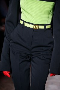 Details at Versace RTW Fall 2018