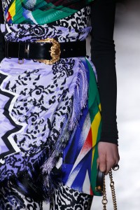 Details at Versace RTW Fall 2018