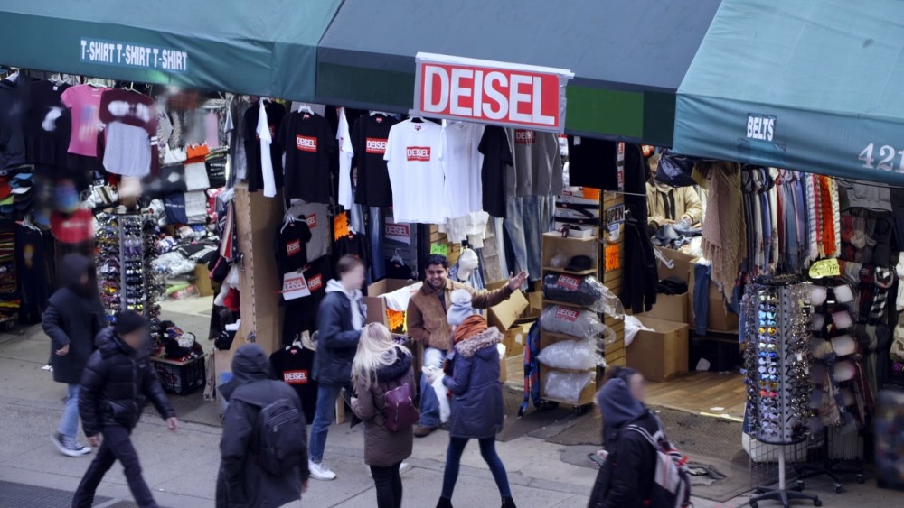 Deisel's authentic knock-off store on Canal Street.