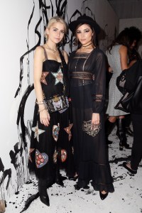 Caroline Daur and Olivia CulpoDior Collection Launch Party, Spring Summer 2018, New York Fashion Week, USA - 06 Feb 2018