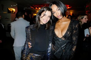 Sara Sampaio and Jourdan Dunn