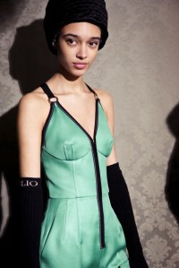 Backstage at Emilio Pucci RTW Fall 2018