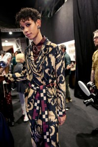 Backstage at Etro RTW  Fall 2018