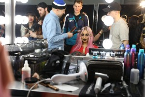 Backstage at Gypsy Sport RTW Fall 2018