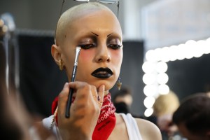 Backstage at Gypsy Sport RTW Fall 2018