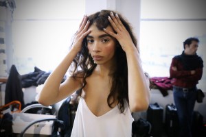 Backstage at Gypsy Sport RTW Fall 2018