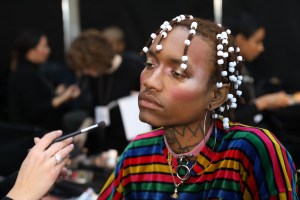 Backstage at Gypsy Sport RTW Fall 2018