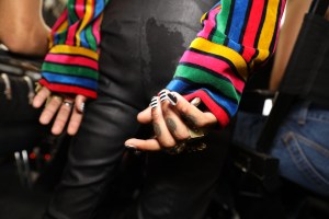 Backstage at Gypsy Sport RTW Fall 2018