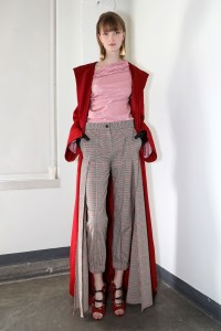 Backstage at Hellessy RTW Fall 2018