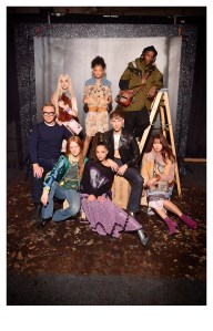 Stuart Vevers, Poppy, Storm Reid, India Menuez, Sasha Lane, and Tommy Dorfman