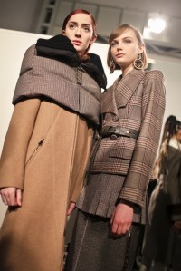 Backstage at Fendi RTW Fall 2018