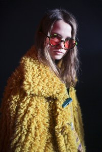 Backstage at Missoni RTW Fall 2018
