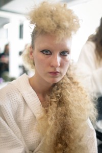 Backstage at Gucci RTW Fall 2018