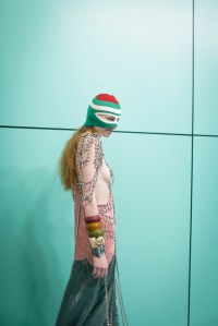 Backstage at Gucci RTW Fall 2018