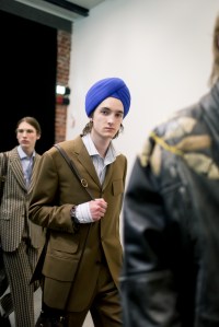 Backstage at Gucci RTW Fall 2018