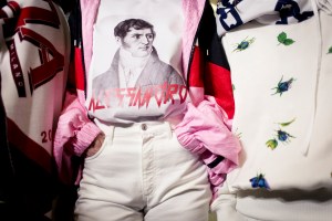 Backstage at MSGM RTW Fall 2018