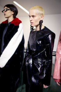 Backstage at MSGM RTW Fall 2018