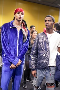 Backstage at Tommy Hilfiger RTW Fall 2018