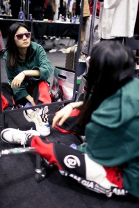 Backstage at Tommy Hilfiger RTW Fall 2018