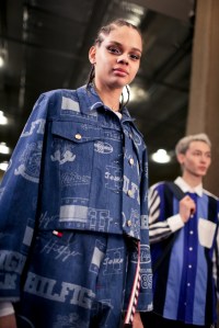 Backstage at Tommy Hilfiger RTW Fall 2018