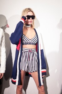 Backstage at Tommy Hilfiger RTW Fall 2018