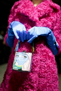 Backstage at Moschino RTW Fall 2018