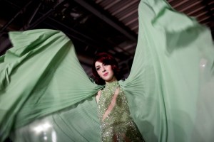 Backstage at Moschino RTW Fall 2018