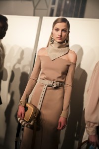 Backstage at Fendi RTW Fall 2018