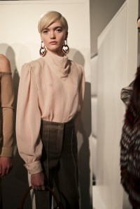Backstage at Fendi RTW Fall 2018