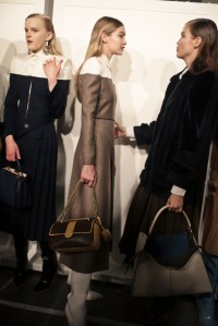 Backstage at Fendi RTW Fall 2018
