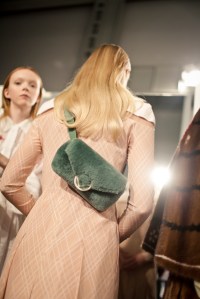 Backstage at Fendi RTW Fall 2018