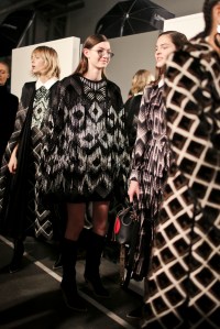 Backstage at Fendi RTW Fall 2018
