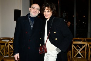 Christian Lacroix and Ines de la Fressange