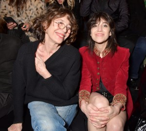 Jane Birkin and Charlotte Gainsbourg