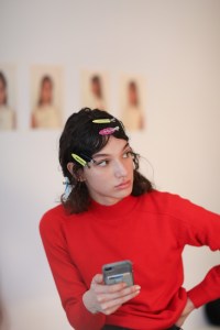 Backstage at Jason Wu RTW Fall 2018