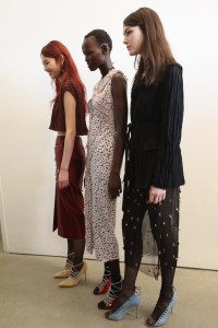 Backstage at Jason Wu RTW Fall 2018