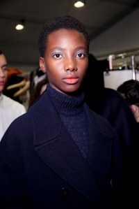 Backstage at Jil Sander RTW Fall 2018