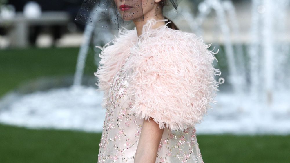 Kaia Gerber at the Chanel Couture Spring 2018 show