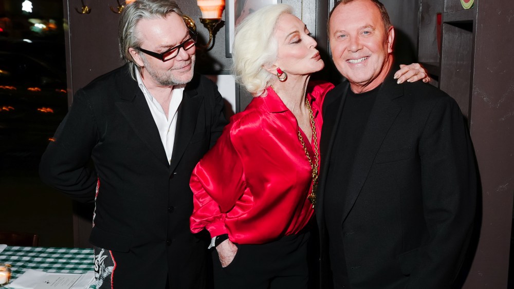 David Downton, Carmen Dell'Orefice, Michael Kors