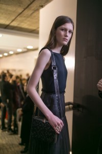Backstage at Lanvin RTW Fall 2018