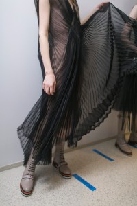 Backstage at Lanvin RTW Fall 2018