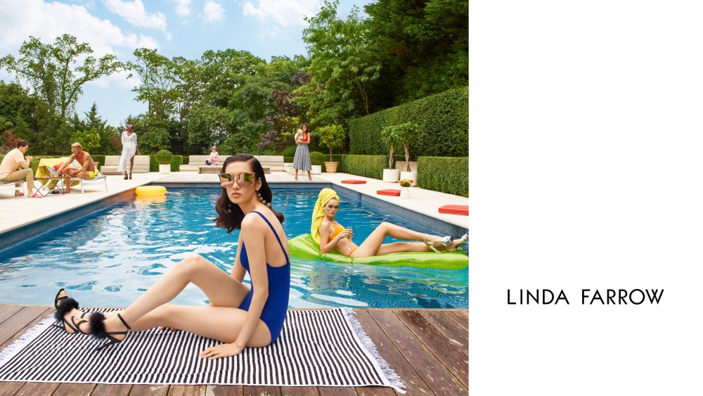 Afef Jnifen Returns to Modeling for Linda Farrow's Spring  Video