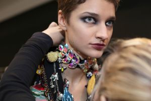 Backstage at Libertine RTW Fall 2018