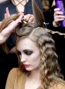 Backstage at Libertine RTW Fall 2018