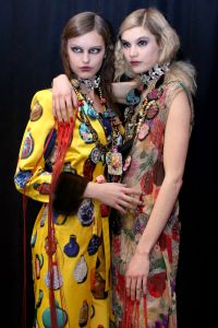 Backstage at Libertine RTW Fall 2018