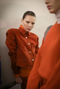Backstage at Lucio Vanotti RTW Fall 2018