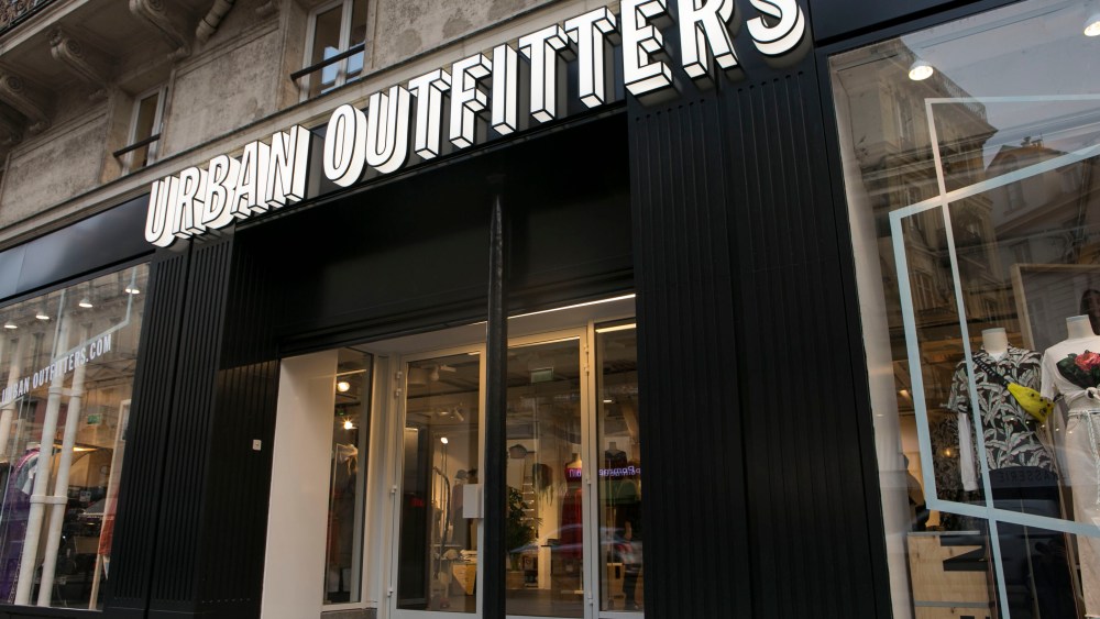 The Urban Outfitters Paris store.