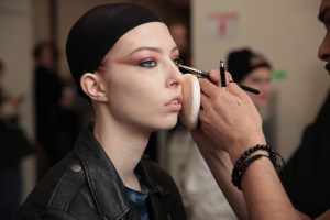 Backstage at Marc Jacobs RTW Fall 2018